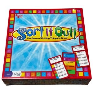 Sort‎ It Out Board Game — University Games 2008 — New / SEALED